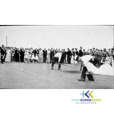 1960 vendelen Tolkamer Koningspaar Voss - Wegman F00002855